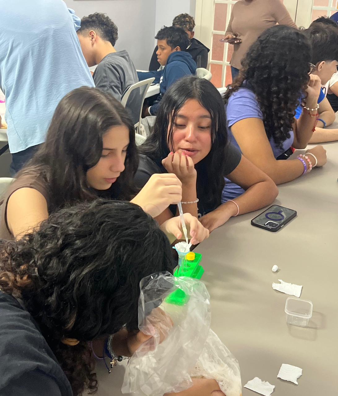 Clase de ciencias práctica